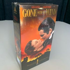 Gone With the Wind (VHS, 2001, 2-Tape Set, Double Cassette). Sealed. 

Dv3223t